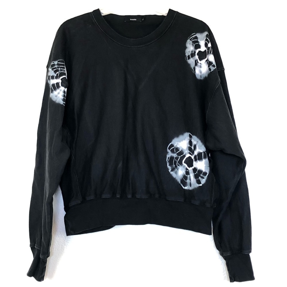 Bassike tie-dye crewneck sweatshirt size Medium/Large
